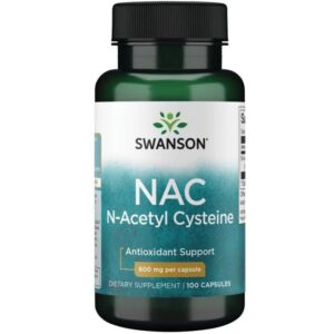 Swanson NAC N-acetil-cisztein kapszula 100db