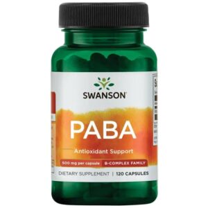 Swanson PABA étrend kiegészítő kapszula 500mg 120db