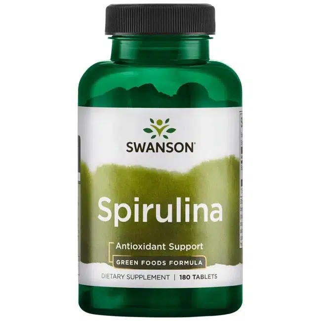 Swanson Spirulina 500mg alga tabletta 180db Swanson Spirulina 500mg alga tabletta 180db