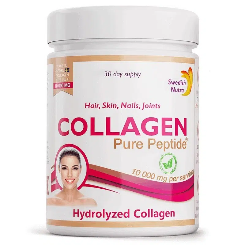 Swedish Nutra Hidrolizált marhakollagén por 10000mg 300g Swedish Nutra Hidrolizált marhakollagén por 10000mg 300g