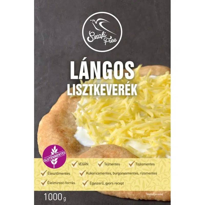 Szafi free lisztkeverék lángos 1000g Szafi free lisztkeverék lángos 1000g