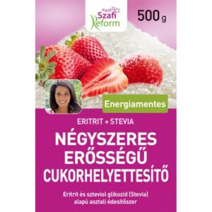 Szafi Reform Paleo négyszeres erősségű édesítő (negyedannyi 1:4) 500g
