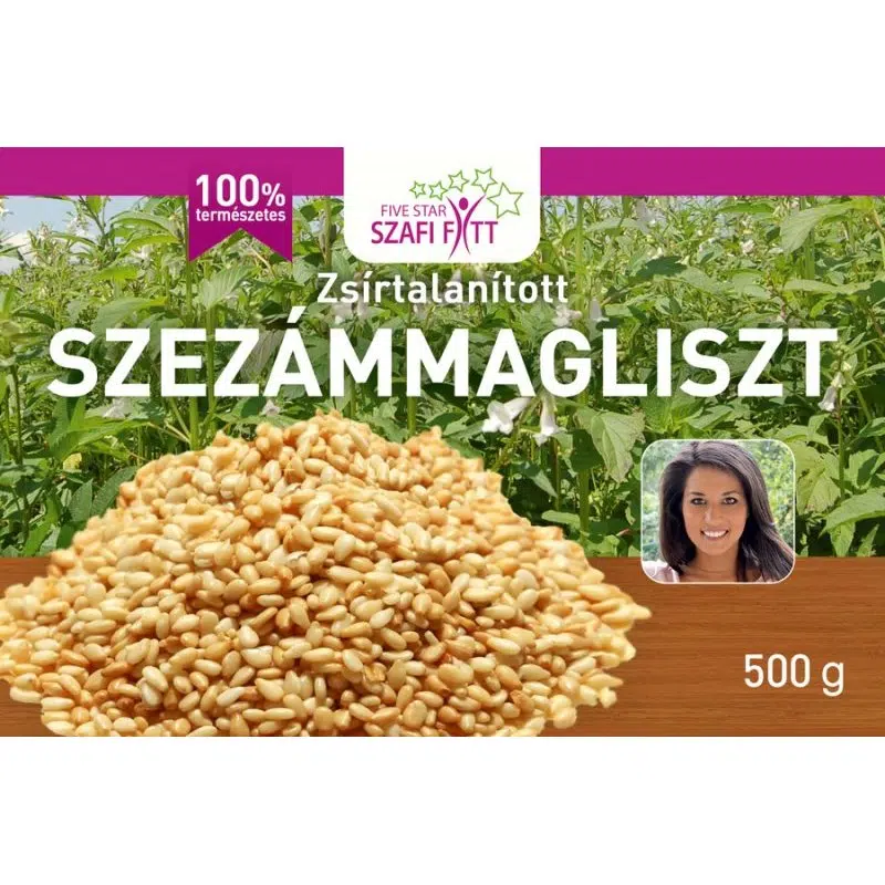 Szafi Reform csökkentett zsírtartalmú szezámmagliszt 500g Szafi Reform csökkentett zsírtartalmú szezámmagliszt 500g