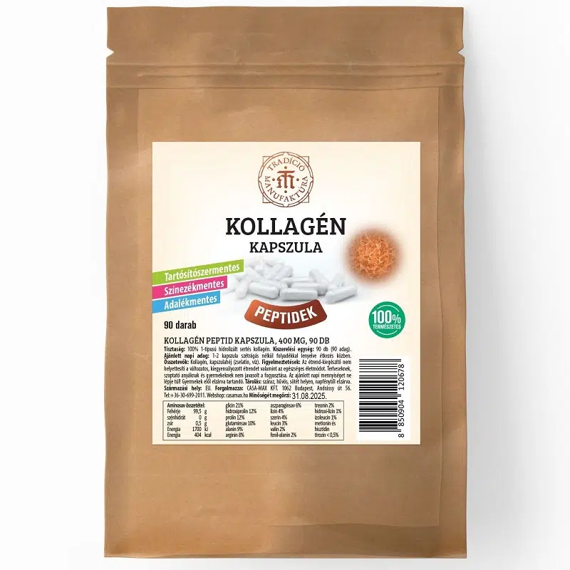 T.M. Kollagén peptid kapszula 90 db T.M. Kollagén peptid kapszula 90 db