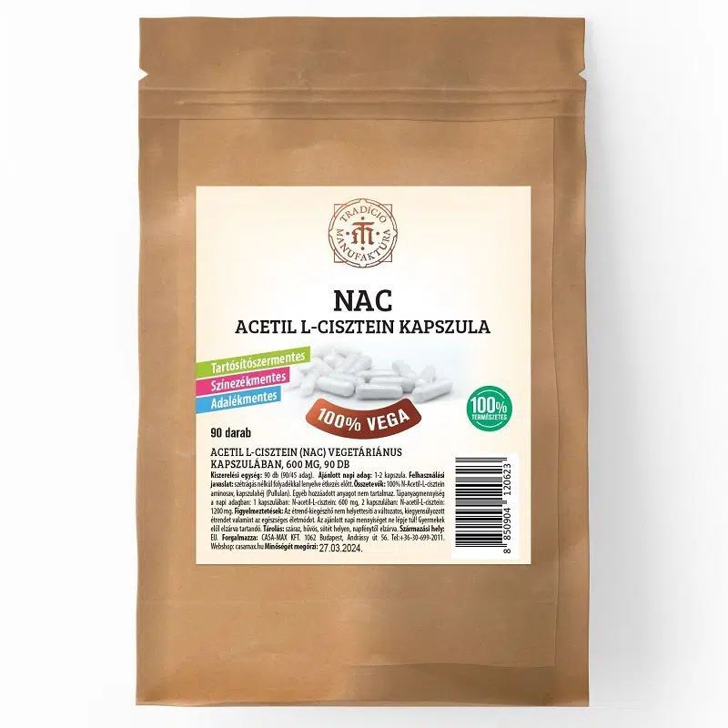 T.M. N-Acetil L-Cisztein (NAC) 90db T.M. N-Acetil L-Cisztein (NAC) 90db