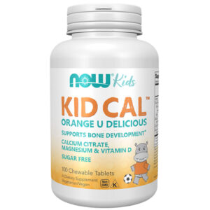 Now Kid Cal narancs rágótabletta 100 db