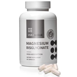 USA Medical Magnesium Bisglycinate 60db