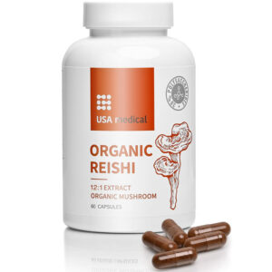 USA Medical ORGANIC REISHI (12:1) 60db