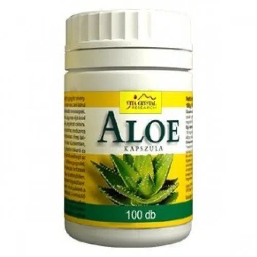 Vita Crystal Aloe Vera kapszula 100db Vita Crystal Aloe Vera kapszula 100db