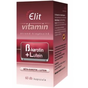 Vita Crystal E-lit Vitamin - Béta-Karotin + Lutein kapszula (60db)