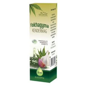 Vita Crystal Fokhagymaolaj csepp - Kendermag (20ml)