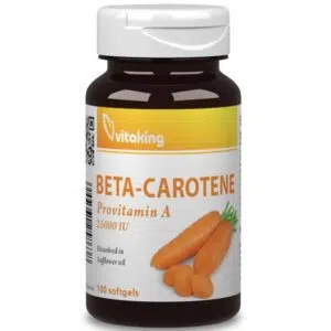 Vitaking Beta carotine gélkapszula 100db