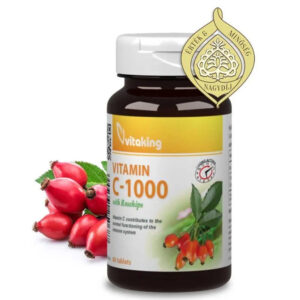 VitaKing C-Vitamin 1000mg csipkebogyós RETARD tabletta 60db (TR)