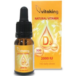 VitaKing D3-vitamin csepp 10ml