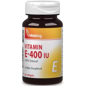 VitaKing E-vitamin 400 IU gélkapszula 60db