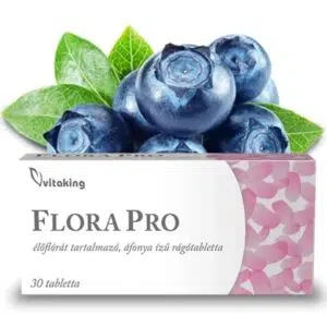 VitaKing Flora Pro rágótabletta 30db (KIS KISZERELÉS)