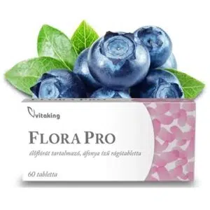 VitaKing Flora Pro rágótabletta 60db (NAGY KISZERELÉS)