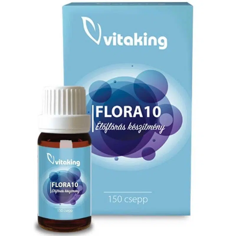 VitaKing Flora10 csepp 150 csepp (6ml) VitaKing Flora10 csepp 150 csepp (6ml)