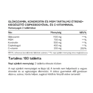 Vitaking Joint Formula - Ízületvédő tabletta - 180db - Image 3 Vitaking Joint Formula - Ízületvédő tabletta - 180db - Image 3