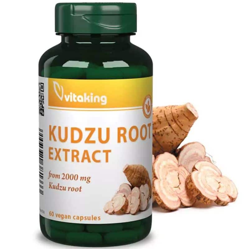 Vitaking Kudzu gyökér kivonat kapszula 60db Vitaking Kudzu gyökér kivonat kapszula 60db