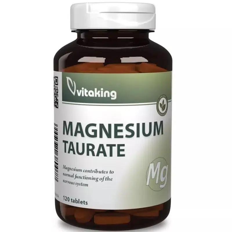 Vitaking Magnézium Taurát 100mg tabletta 120db nagy kiszerelés Vitaking Magnézium Taurát 100mg tabletta 120db nagy kiszerelés