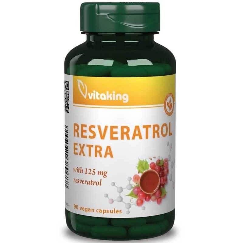 Vitaking Rezveratrol Extra kapszula 80db Vitaking Rezveratrol Extra kapszula 80db