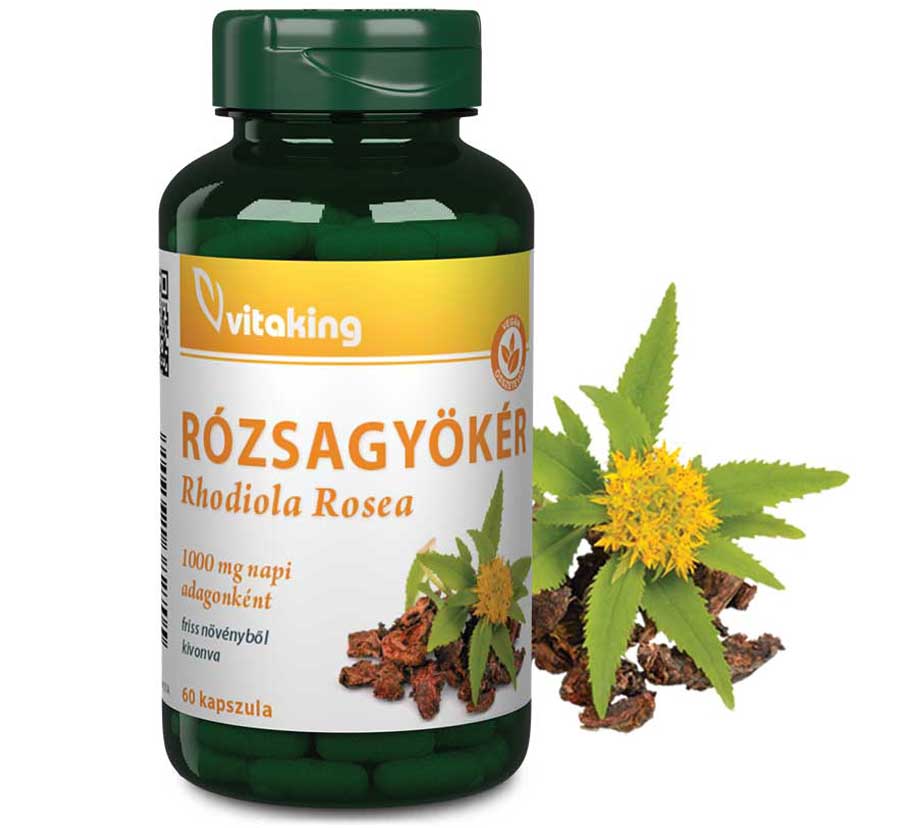 Vitaking Rózsagyökér - Rhodiola Rosea kapszula 60db Vitaking Rózsagyökér - Rhodiola Rosea kapszula 60db