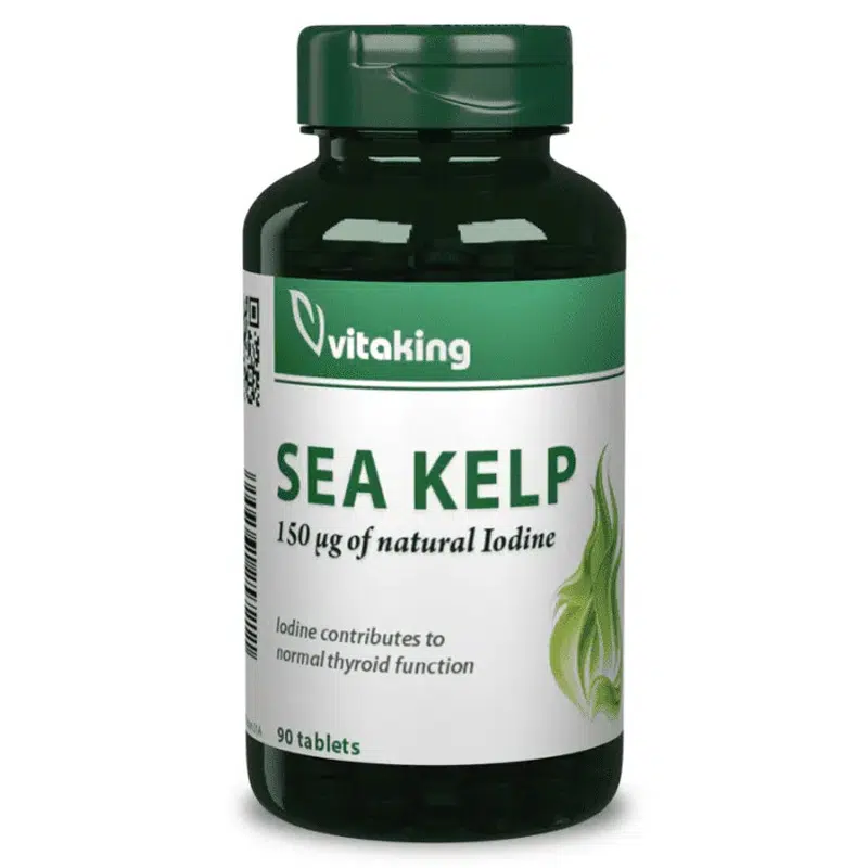 VitaKing Sea Kelp-tengeri moszat 100mg 90db VitaKing Sea Kelp-tengeri moszat 100mg 90db