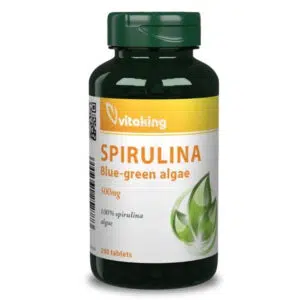 Vitaking Spirulina alga 500g 200 db tabletta