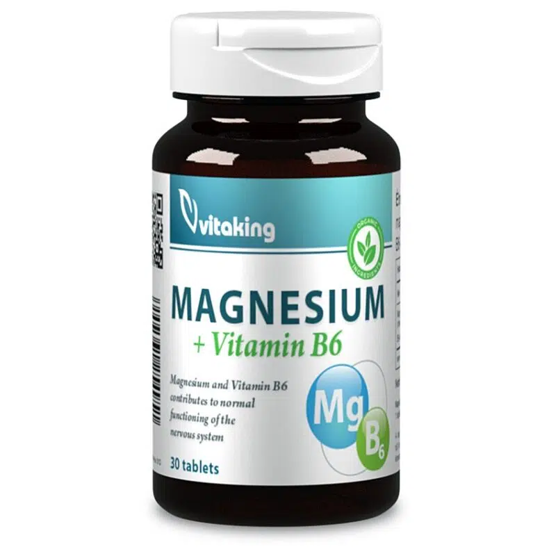 Vitaking Magnesium Citrate 150mg + B6-vitamin 30db Vitaking Magnesium Citrate 150mg + B6-vitamin 30db