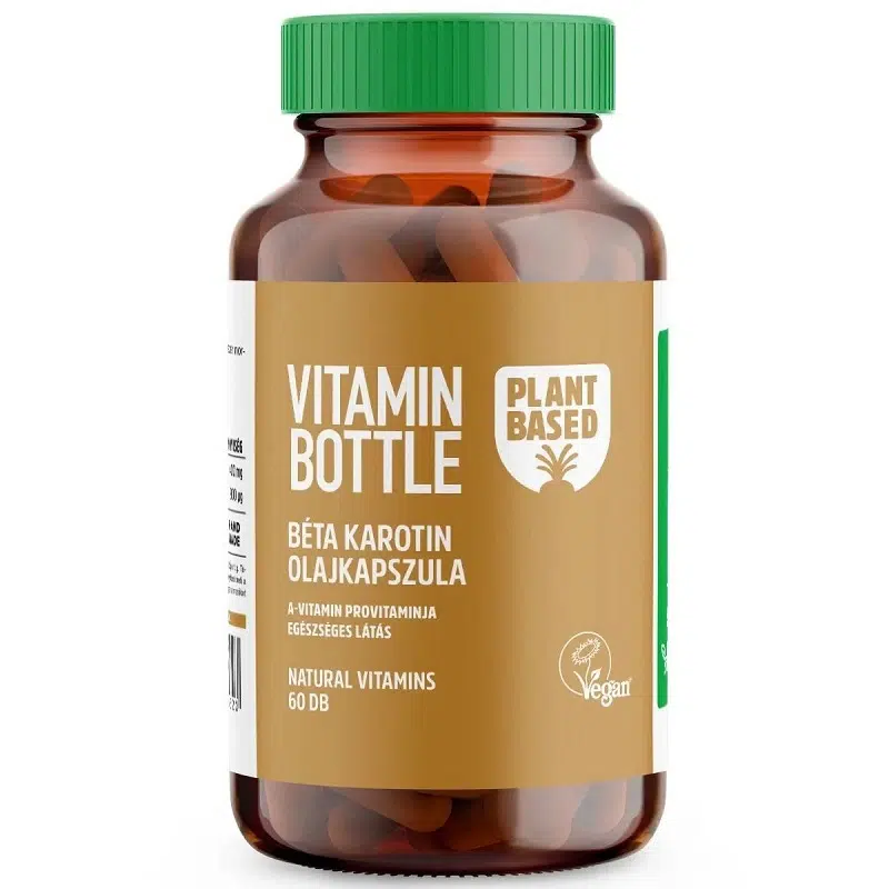 Vitamin bottle Béta Karotin olajkapszula 60db Vitamin bottle Béta Karotin olajkapszula 60db