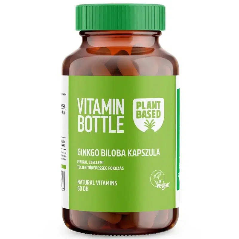 Vitamin bottle Ginkgo Biloba kapszula 60db Vitamin bottle Ginkgo Biloba kapszula 60db