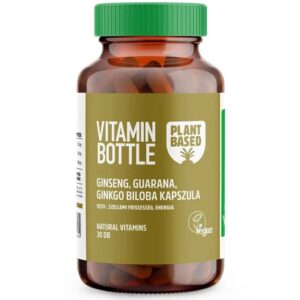 Vitamin bottle Ginseng, Guarana, Ginkgo kapszula 30db