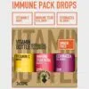 Vitamin bottle immune pack 3x30ml