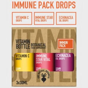 Vitamin bottle immune pack 3x30ml