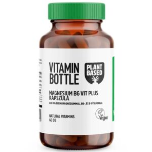 Vitamin bottle Magnesium B6 Vitamin Plus kapszula 60db