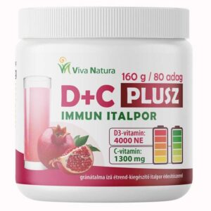 Viva natura D+C Plusz Immun italpor 160g (C+D)