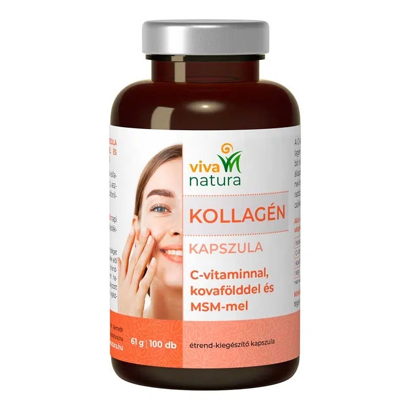 Viva natura Kollagén kapszula 100db Viva natura Kollagén kapszula 100db