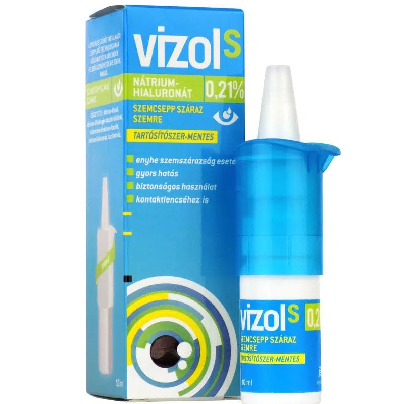 Vizol S 0,21% oldatos szemcsepp 10ml Vizol S 0,21% oldatos szemcsepp 10ml