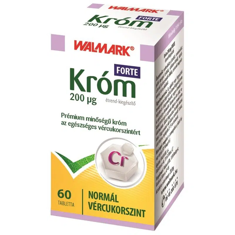 Walmark Króm Forte tabletta 60db Walmark Króm Forte tabletta 60db