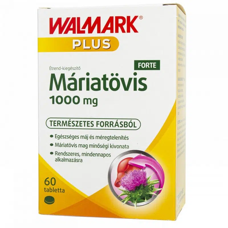Walmark Máriatövis Plus Forte tabletta 60db Walmark Máriatövis Plus Forte tabletta 60db