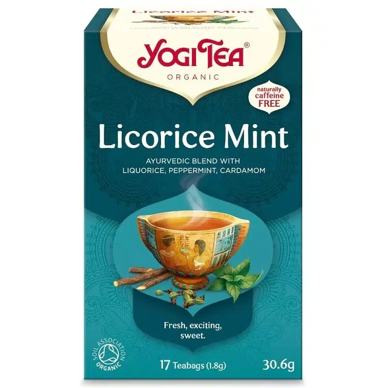 Yogi Édesgyökér mentával BIO (Licorice Mint) Yogi Édesgyökér mentával BIO (Licorice Mint)