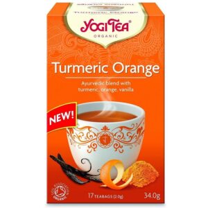 Yogi Kurkuma narancs tea BIO 17 filter