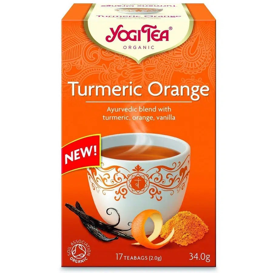 Yogi Kurkuma narancs tea BIO 17 filter Yogi Kurkuma narancs tea BIO 17 filter