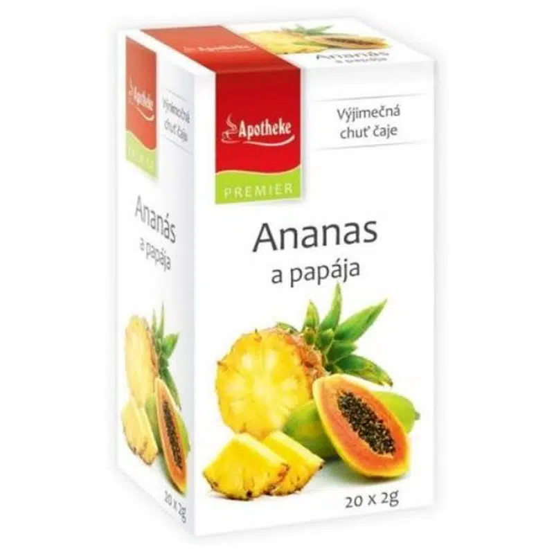 Apotheke ananász és papaya tea 20 filter Apotheke ananász és papaya tea 20 filter