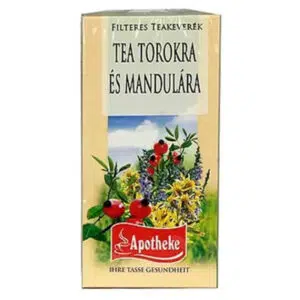 Apotheke tea torokra és mandulára 20 filter