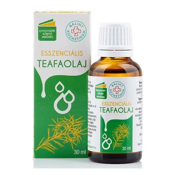Bálint Ausztrál 100%-os esszenciális teafaolaj 30ml Bálint Ausztrál 100%-os esszenciális teafaolaj 30ml