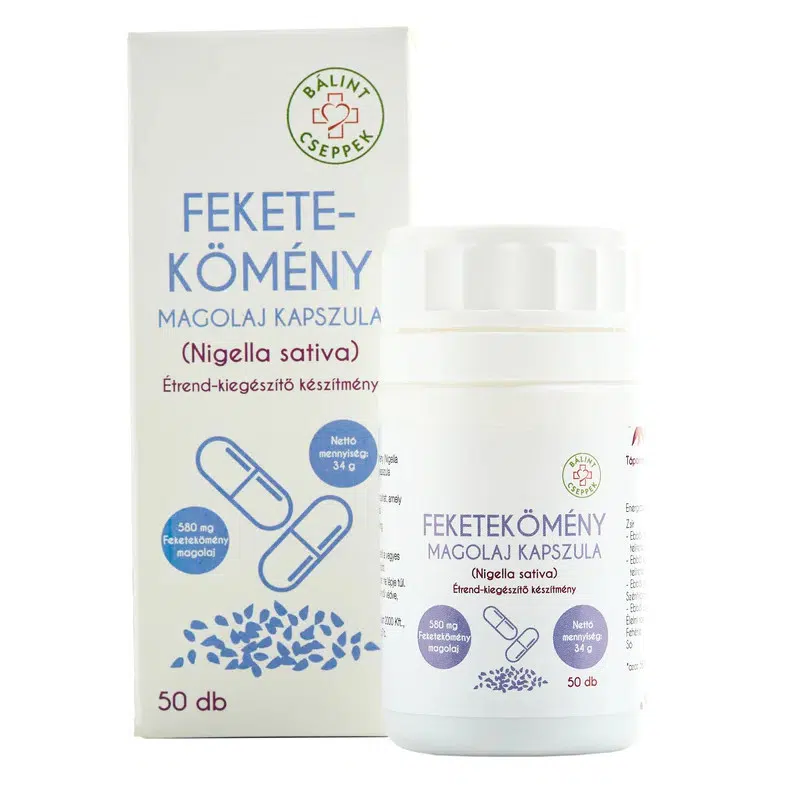 Bálint feketekömény kapszula 50db Bálint feketekömény kapszula 50db