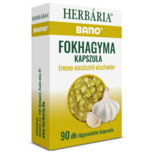 Herbária Bánó-féle fokhagyma kapszula 90 db