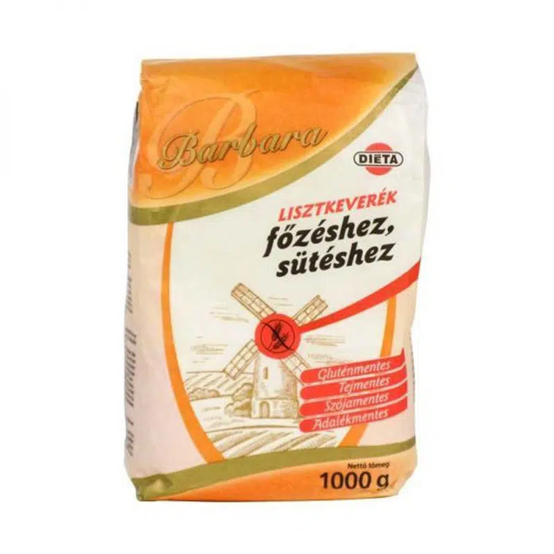 Barbara glutémentes lisztkeverék főzéshez 1000 g Barbara glutémentes lisztkeverék főzéshez 1000 g